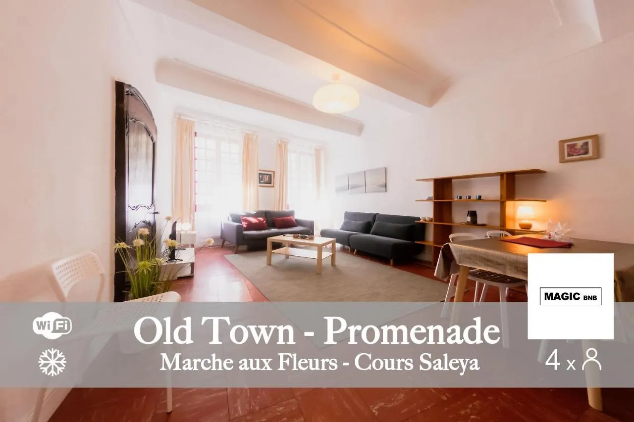 - Old Town - 4 Pers Vieux Nice Apartment